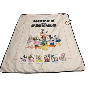 Society6 Disney Mickey and Friends Picnic Blanket Nordstrom Pop-In New 57x48